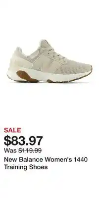 Sport Chek New Balance Women's 1440 Training Shoes offer
