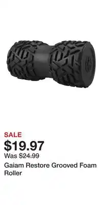 Sport Chek Gaiam Restore Grooved Foam Roller offer