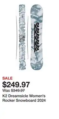 Sport Chek K2 Dreamsicle Women's Rocker Snowboard 2024 offer