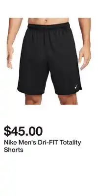Sport Chek Nike Men's Dri-FIT Totality Shorts offer