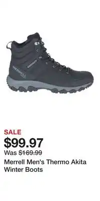 Sport Chek Merrell Men's Thermo Akita Winter Boots offer