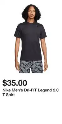 Sport Chek Nike Men's Dri-FIT Legend 2.0 T Shirt offer