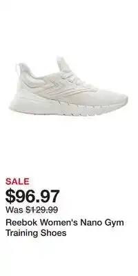 Sport Chek Reebok Women's Nano Gym Training Shoes offer