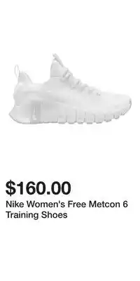 Sport Chek Nike Women's Free Metcon 6 Training Shoes offer