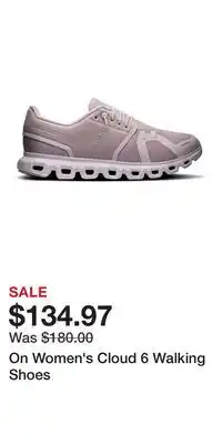 Sport Chek On Women's Cloud 6 Walking Shoes offer