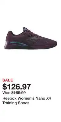 Sport Chek Reebok Women's Nano X4 Training Shoes offer