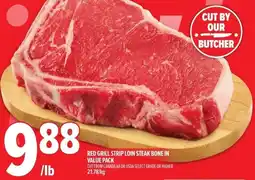 Metro Red grill strip loin steak offer