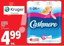 Metro Cashmere bathroom tissue offer