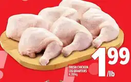 Metro Fresh chicken leg quarters offer