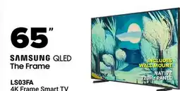 Visions Electronics SAMSUNG 65 LS03FA 4K Frame Smart TV offer