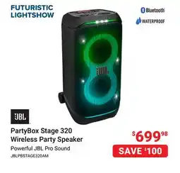 Visions Electronics JBL PartyBox Stage 320 Wireless Party Speaker offer
