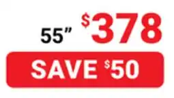 Visions Electronics Hisense 55 4K Smart TV offer