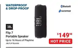 Visions Electronics JBL Flip 7 Portable Speaker offer