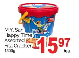 T&T Supermarket M.Y. SAN HAPPY TIME ASSORTED FITA CRACKER offer