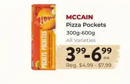 Marche Leo's MCCAIN Pizza Pockets offer