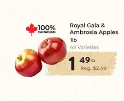 Marche Leo's Royal Gala & Ambrosia Apples offer