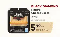 Marche Leo's BLACK DIAMOND Natural Cheese Slices offer