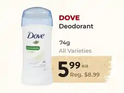 Marche Leo's DOVE Deodorant offer