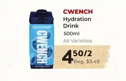 Marche Leo's CWENCH Hydration Drink offer