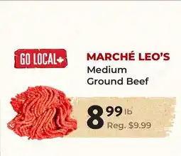 Marche Leo's MARCHÉ LEO'S Medium Ground Beef offer