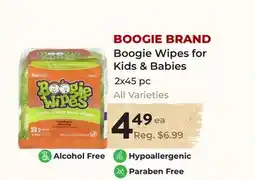 Marche Leo's BOOGIE BRAND Boogie Wipes for Kids & Babies offer