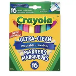 Staples Crayola Washable Markers Collection offer