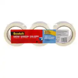 Staples Scotch Heavy Duty Shipping Tape, 1.88 x 54.6 Yds., 3 Pack (3850-3-ESF) offer
