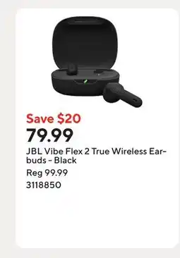 Staples JBL Vibe Flex 2 True Wireless Earbuds - Black offer