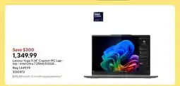 Staples Lenovo Yoga 7i 14 Copilot+ PC Laptop - Intel Ultra 7 256V/512GB SSD/16GB RAM/Windows 11 Home offer