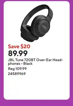 Staples JBL Tune 720BT Over-Ear Headphones - Black offer