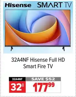 2001 Audio Video 32A4NF Hisense Full HD Smart Fire TV offer