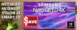 2001 Audio Video QN50QN80F 50|| SAMSUNG NEO QLED 4K QN80F VISION AL SMART TV offer