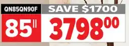 2001 Audio Video SAMSUNG 85 Neo QLED 4K QN90F Vision AI Smart TV offer