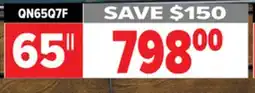2001 Audio Video QN65Q7F SAMSUNG 65 QLED 4K VISION AI SMART TV offer