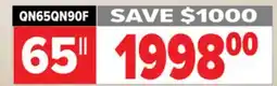 2001 Audio Video SAMSUNG Neo QLED 4K QN90F Vision AI Smart TV 65 offer