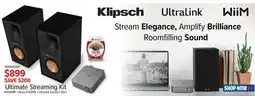 2001 Audio Video Klipsch R60M Ultimate Streaming Kit offer