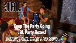 2001 Audio Video JBL Party Boxes! offer