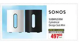 2001 Audio Video SUBM1US1BW Cylindrical Design Sub Mini offer