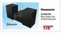 2001 Audio Video SCPM270K Micro System with CD Radio Bluetooth offer