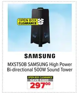 2001 Audio Video SAMSUNG High Power Bi-directional 500W Sound Tower offer