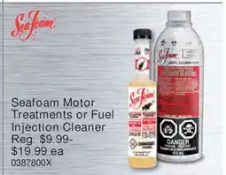 PartSource Seafoam Motor Treatments or Fuel Injection Cleaner offer