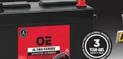 PartSource OE+ PRO-SERIES BATTERIES offer