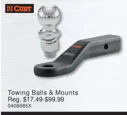 PartSource Curt Towing Balls & Mounts offer