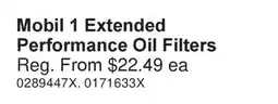 PartSource Mobil 1 Extended Performance Oil Filters offer