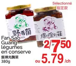T&T Supermarket FAN SAO GUANG LÉGUMES EN CONSERVE offer