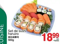 T&T Supermarket SET DE SUSHI HARUIRO offer