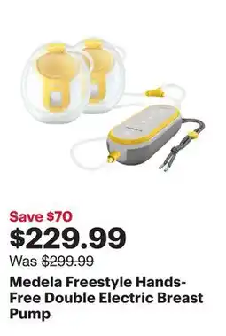 Best Buy Medela Freestyle Hands-Free Double Electric Breast Pump offer