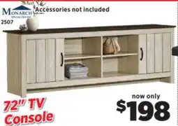 Surplus Furniture Light Beige 72 TV Console offer