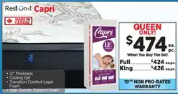 Surplus Furniture Capri Queen Mattress Set offer