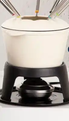 Stokes Orford: Cast Iron Fondue Set 12-Pc Fondue Set offer